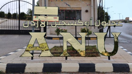 اطلاق مجسم ” عجلون أوكسجين الأردن ” في جامعة عجلون الوطنية