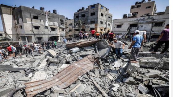استشهاد تسعة فلسطينيين في غزة والبريج