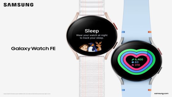 سامسونج تُتيح لمزيد من المستخدمين الاستفادة من تقنية الصحّة المتقدّمة مع ساعة “Galaxy Watch FE” الجديدة